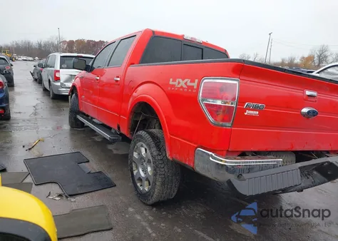 2012 Ford F-150 Lariat из США, поврежденный, VIN 1FTFW1ET6CKD68614